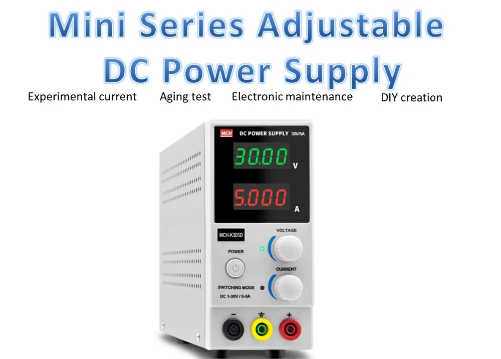 MCH-K305D Регулируемый 30 В постоянного тока питания Дополнение 30V5A 150W 30V10A 30V3A 30V2A