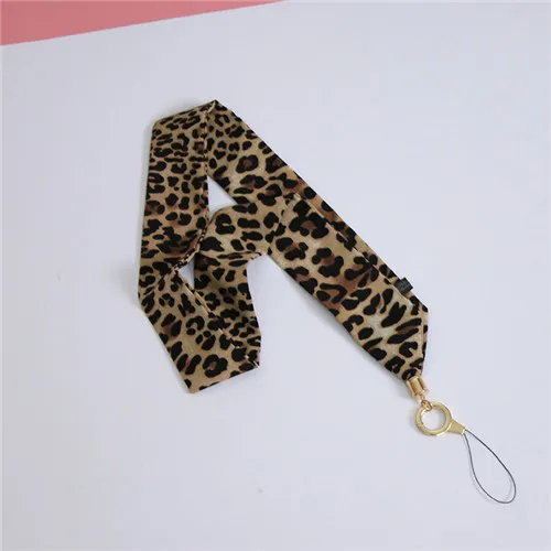 Id милый брелок для мобильного телефона на шею шнурок для ключей landyard cuello lanyards карты sleutelkoord correa llaves movil para телефоны - Цвет: Розовое золото
