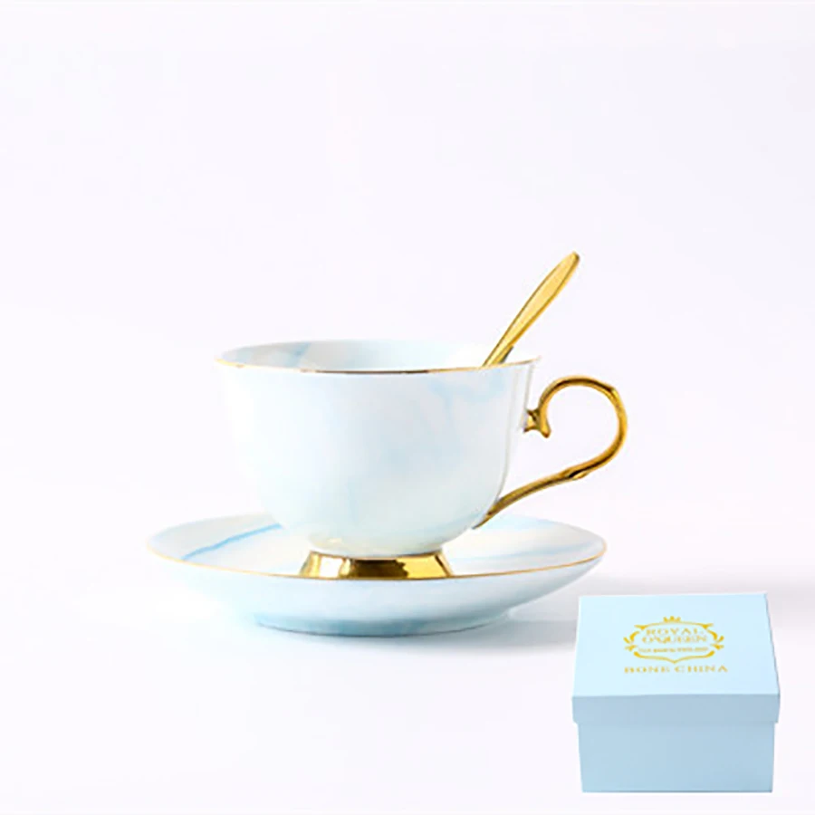 Набор кофейных чашек керамические чашки s мраморные креативные для воды Kahve Fincan