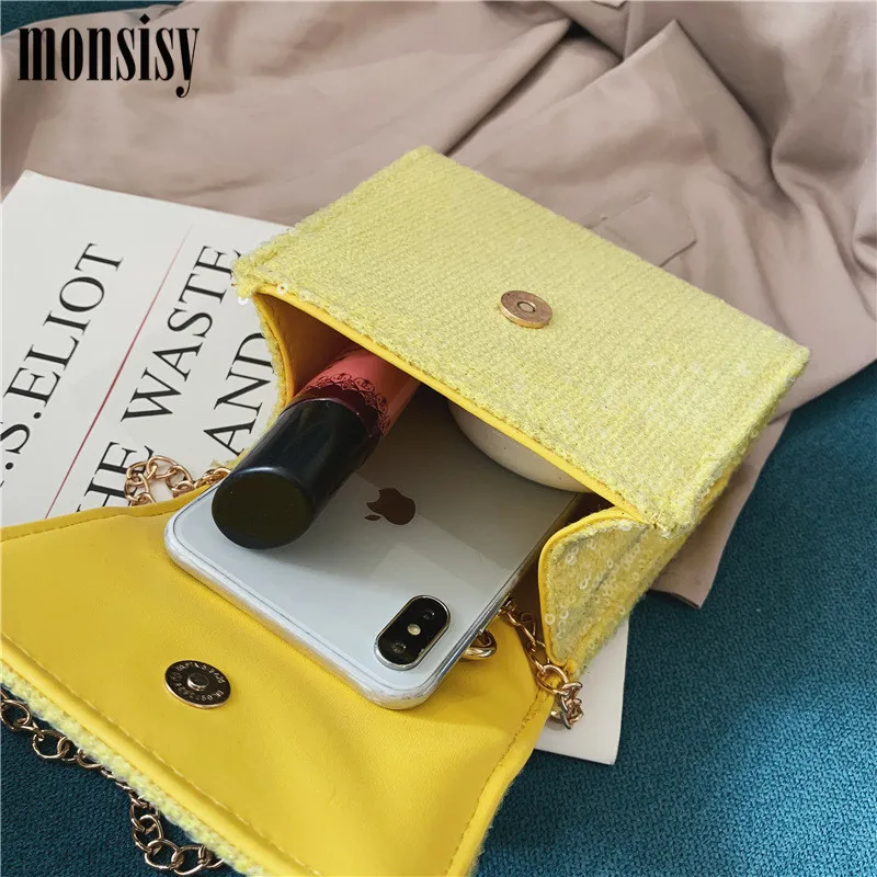 Monsisy/Новинка 2019 кошелек для монет девочек Блестящая Сумочка детская модная сумка