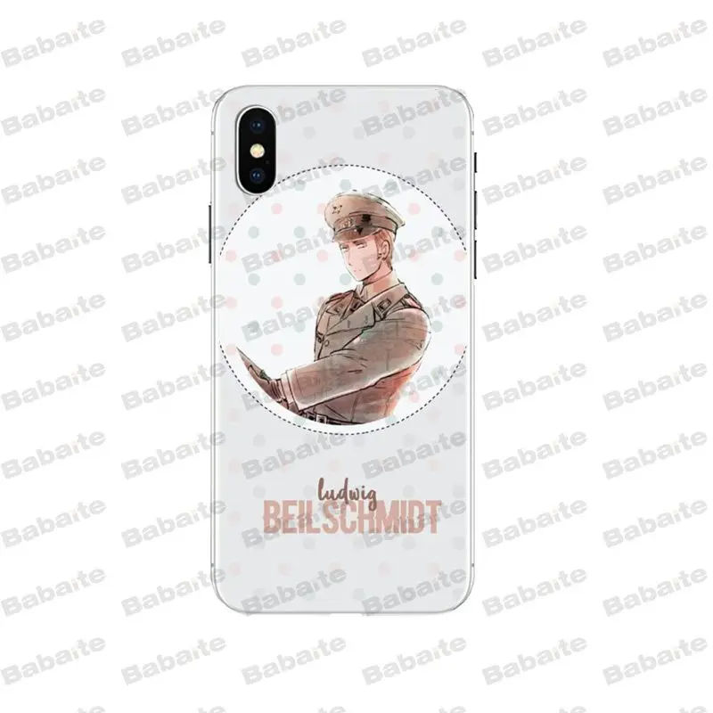 Babaite Hetalia Axis Powers Customer высококачественный чехол для мобильного телефона Apple iPhone 5 5S 6