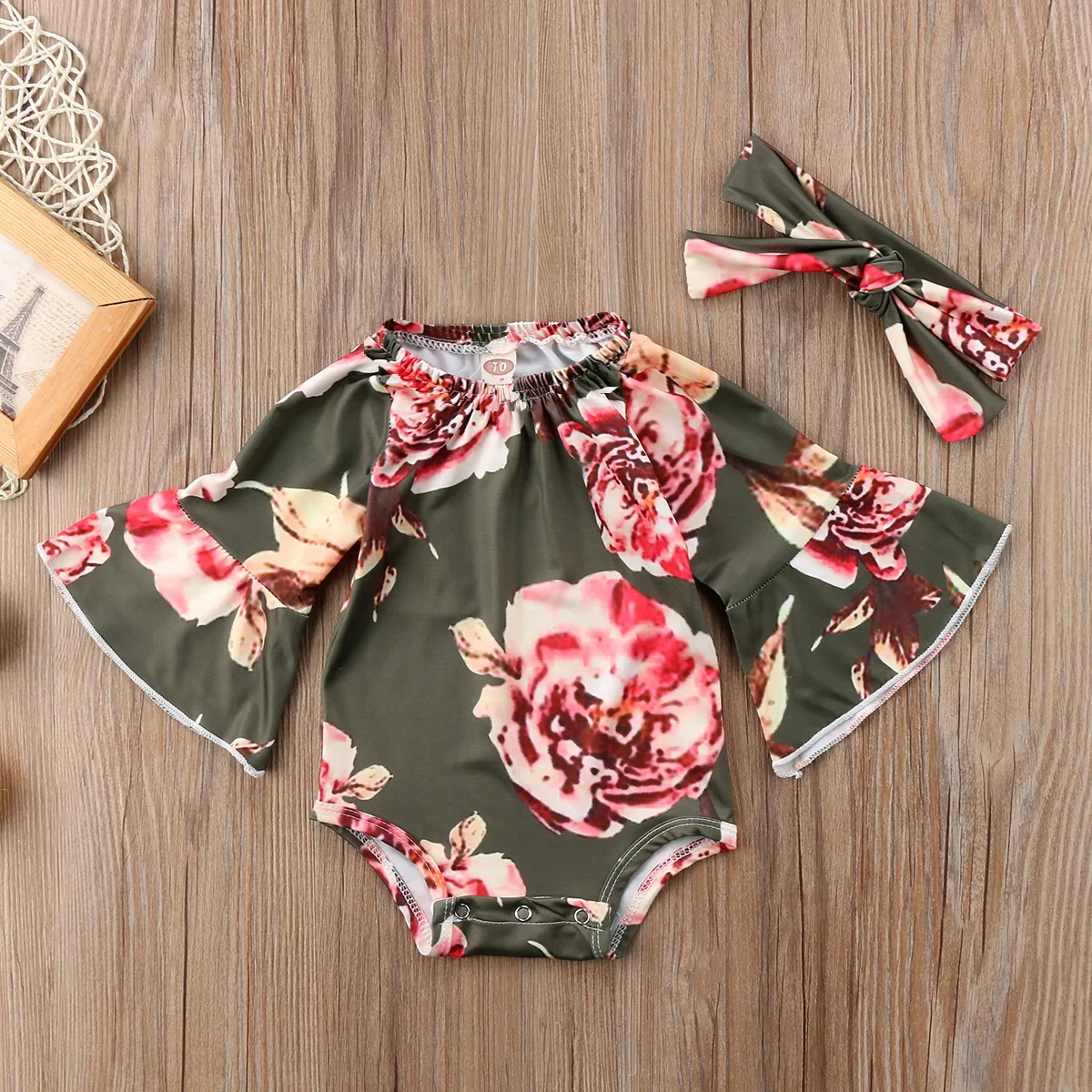 Комбинезон для новорожденных девочек 0-24 мес. | Мать и ребенок