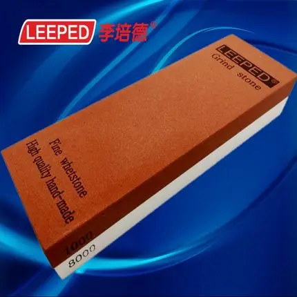 LEEPED 1000/8000 зернистость высокого качества двойные стороны шлифовальные камни