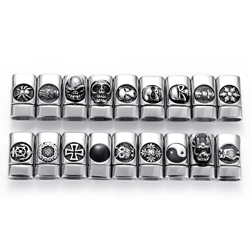 316L из нержавеющей стали сова магнитные застежки для браслета ювелирных изделий