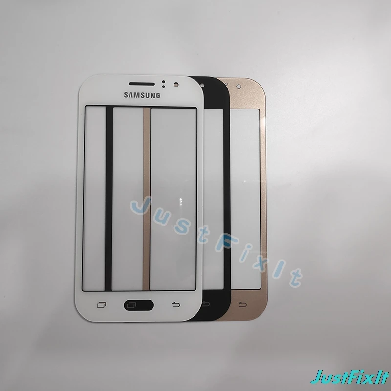 

J100F For Samsung Galaxy J1 2015 J100 J100F J100FN J100H 4.3" Touch Screen Digitizer Front Glass Lens with tape
