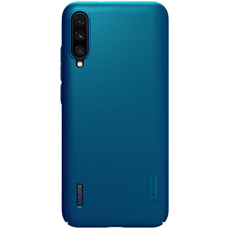 Blue Nillkin для Xiaomi mi CC9/CC9e/A3 чехол матовый Жесткий PC Funda чехол для Xiao mi CC9 полный чехол Деловой чехол для телефона на CC9e/A3 - Цвет: Blue