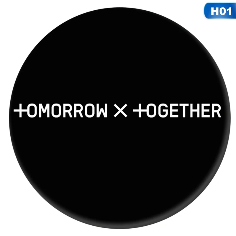 Новая мода Корейский Kpop TXT всех членов брошь, значок на булавке аксессуары для одежды шляпа украшение для рюкзака подарок