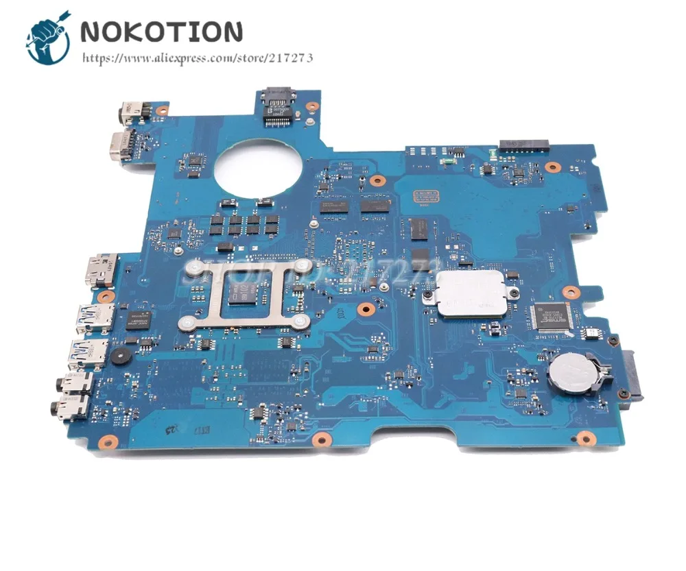 NOKOTION для Samsung RC420 RC520 RC720 RC512 материнская плата ноутбука HM65 GT525M 1 ГБ BA92-07642A BA92-07642B