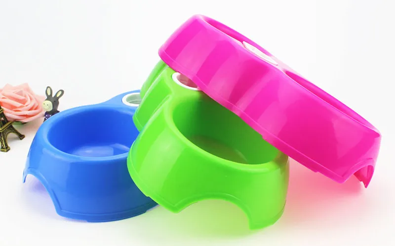 Wofo Pet Поставщики Пластик двойной Порты и разъёмы автоматической подачи питьевой