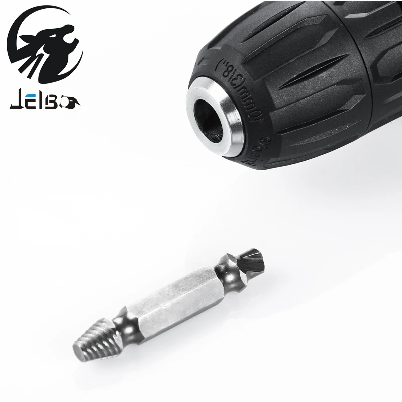Jelbo 4PC Drill Bit Tools Double Side Damaged Screw Bits Power Extractor Out Demolition | Инструменты