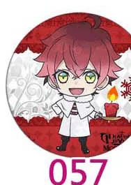 ZXFJXR 58 мм аниме DIABOLIK LOVERS Ayato Kanato Laito Shu Reiji Ruki значок круглая брошь булавки рюкзак деко - Окраска металла: 57