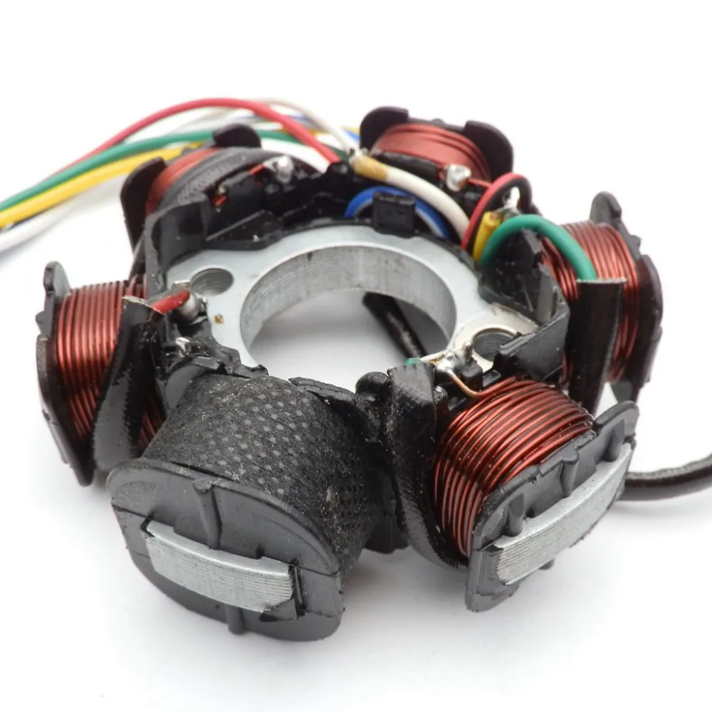 Мотор стартера скутера Электродвигатель Atv Магнитная пластина зажигания 6