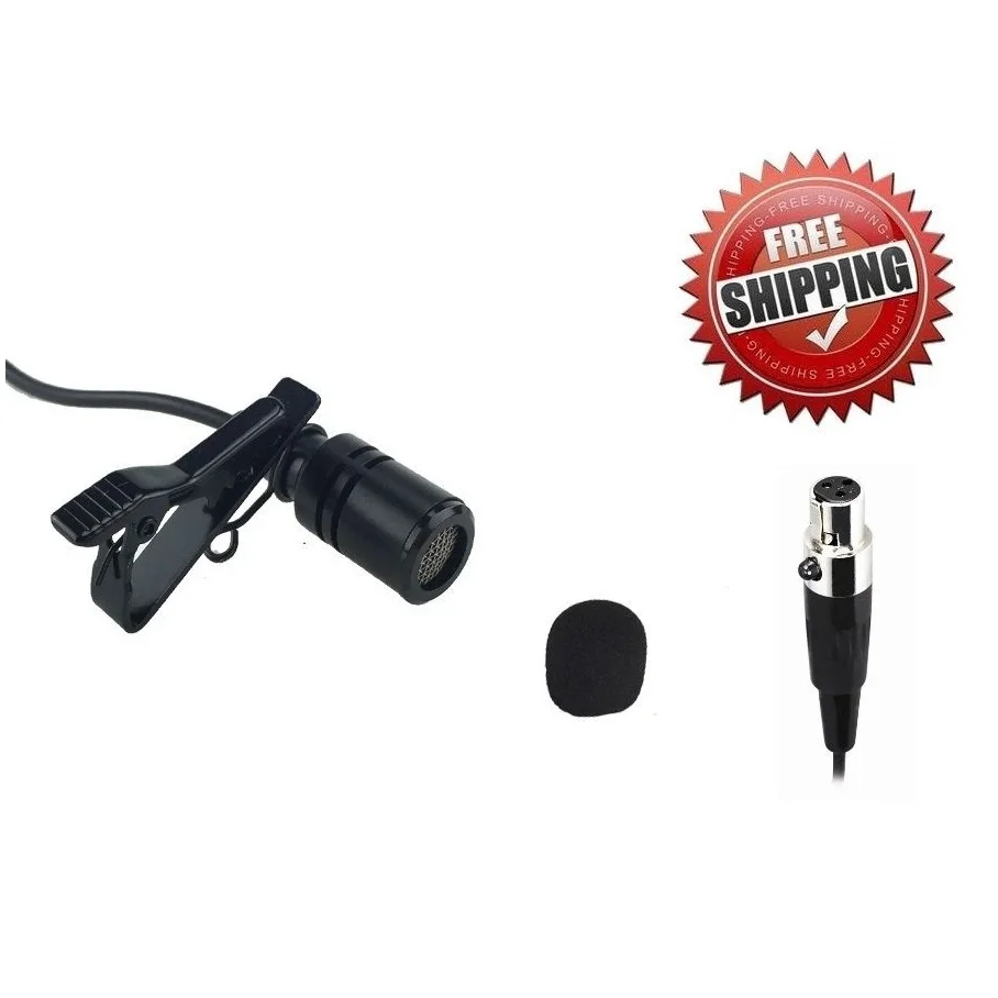 Микрофон Bolymic Mini Lavalier микрофон с 3-контактным разъемом XLR для микрофонной системы