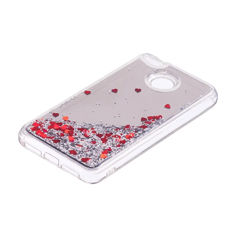 For Coque Xiaomi Redmi 4X TPU Case 4 X Cover Silicone Transparent Glitter Dynamic Liquid Phone Cases Xiami |