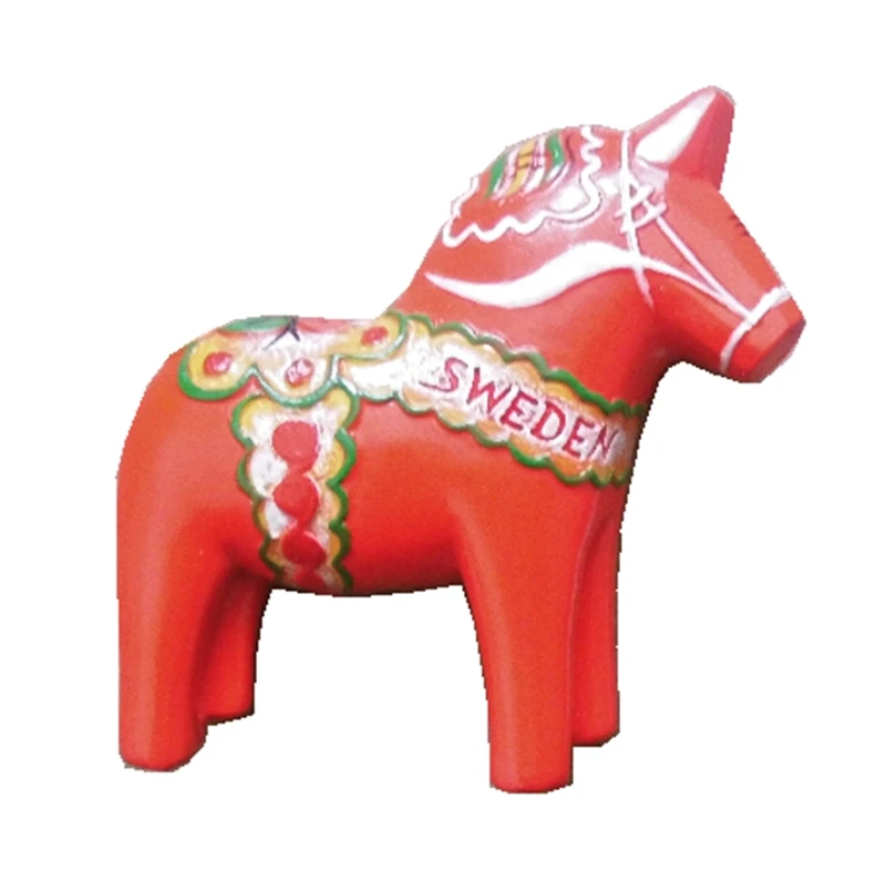 3d-магниты для холодильника ручная роспись шведской лошади ароматерапия холодный