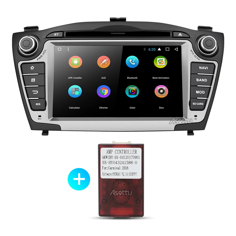 with canbus Asottu ZIX357060 Android 7,1 2G+ 32G для hyundai IX35 Tucson 2011 2012 2013 gps навигация 2 din Автомобильный dvd-плеер gps Радио стерео - Цвет: with canbus