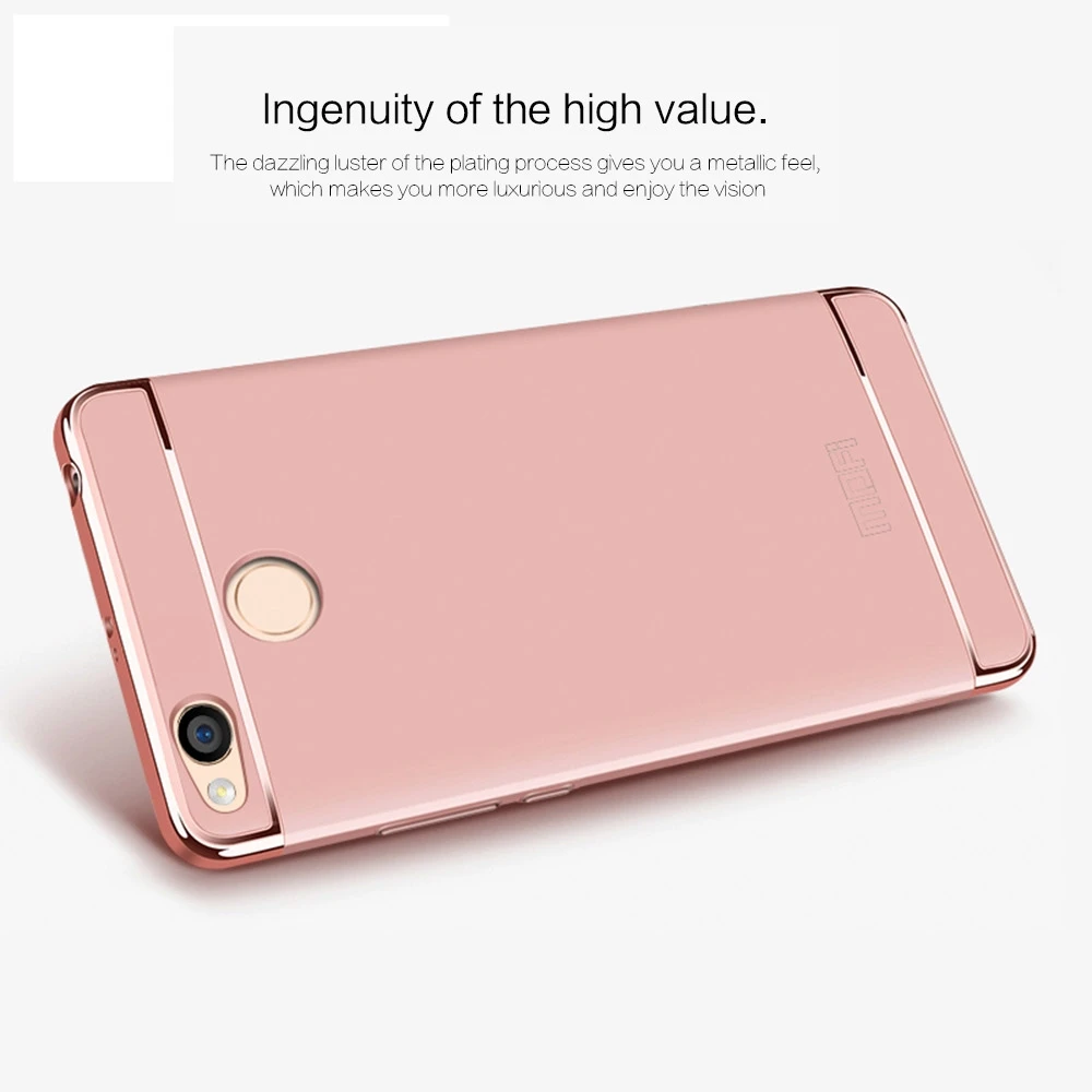 Защитный чехол MOFI для Xiaomi Redmi 4X ультратонкий трехступенчатый комбинированный с
