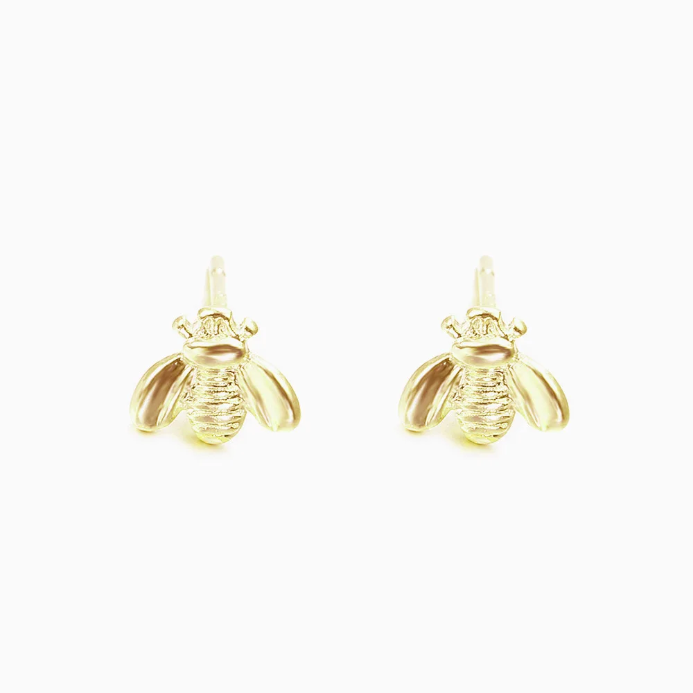 Серьга Boho креативная мода инкрустированные многоцветные циркониевые серьги в форме стрекозы для женщин обручальные свадебные трендовые стильные - Окраска металла: C8-gold