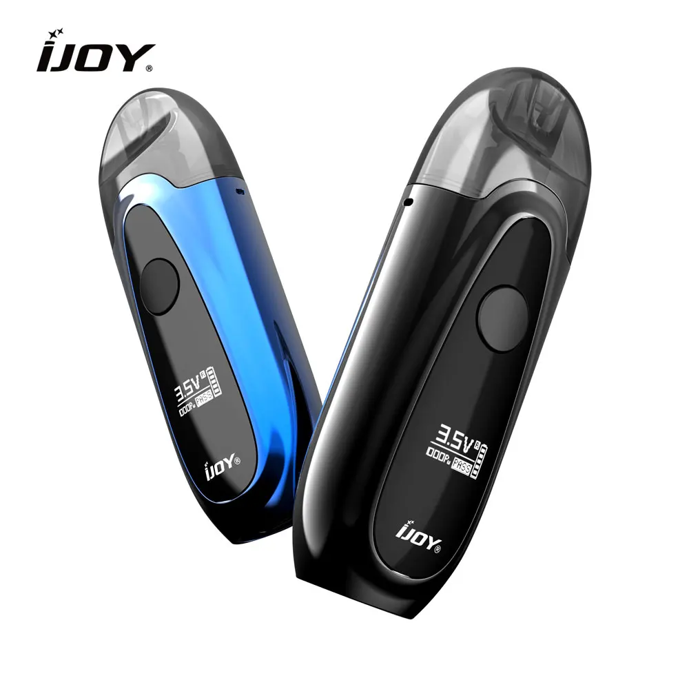 Оригинальный IJoy IVPC Pod Starter Kit 450 мАч OLED экран Стабильный 9 Вт 2 мл MTL картридж Vape