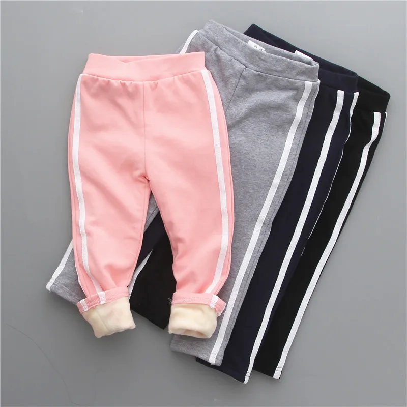 BibiCola/детские длинные штаны для девочек детские бархатные брюки из хлопка сезон