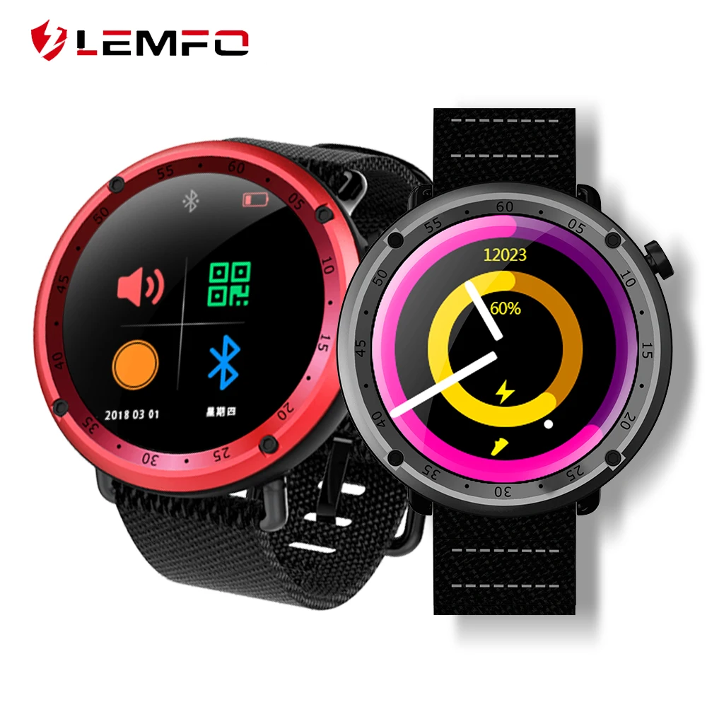 LEMFO LF22 Смарт часы для мужчин gps Smartwatch IP67 Водонепроницаемый пульсометр фитнес