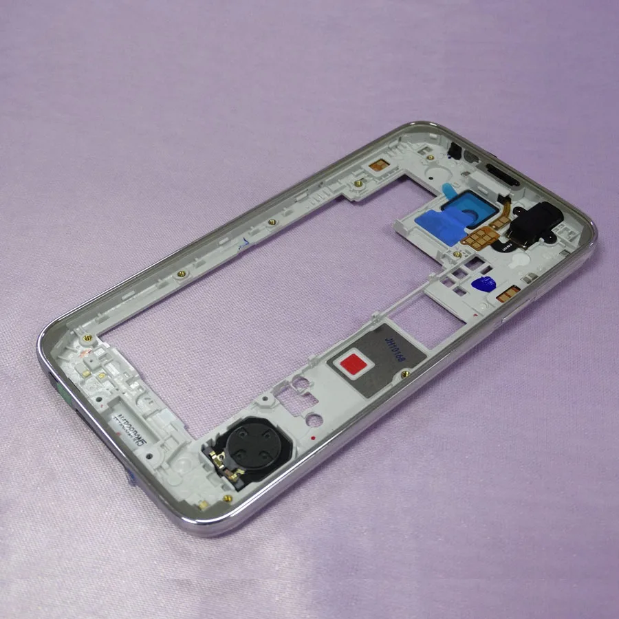 Высококачественные запасные части для Samsung Galaxy S5 G900FD две Sim-карты средняя рамка