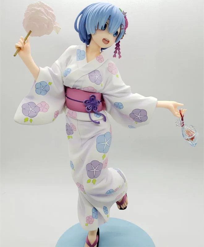 22 см Re: жизнь другой мир от Zero Rem Ram Emilia re zero Фигурки игрушки Аниме Фигурки игрушки для детей Подарки для детей - Цвет: no retail box