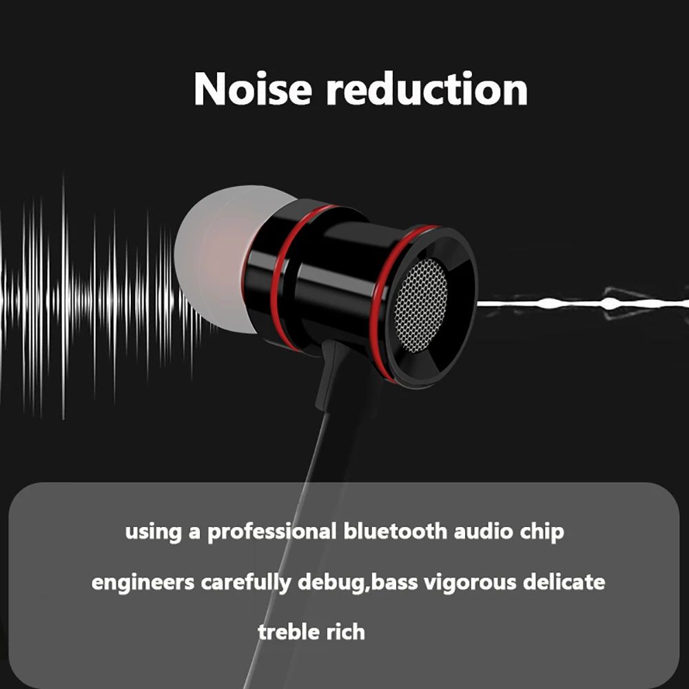 Беспроводные наушники с Bluetooth, наушники с Bluetooth, гарнитура для спорта, стерео музыка, наушники с микрофоном для телефона, FBYEG
