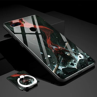 Чехол для Nubia Z17S чехол из роскошного закаленного стекла+ мягкая задняя крышка с краями 5,73 ''для Nubia Z17 S чехол для телефона Nubia Z17S чехол s оболочка - Цвет: A11