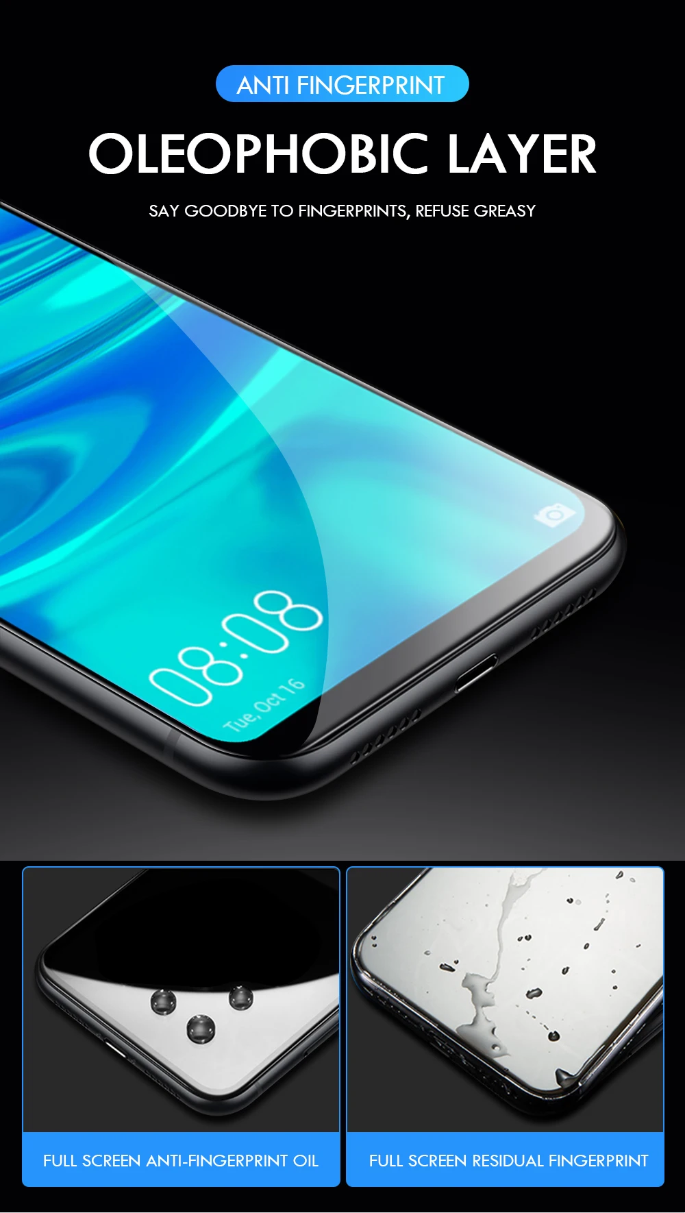 2 шт Защита экрана для huawei P Smart анти-Взрывная Защитная стеклянная пленка для huawei P Smart Plus 2.5D закаленное стекло
