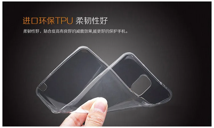 TPU soft transparent case mobile phone shell for Samsung note3 |