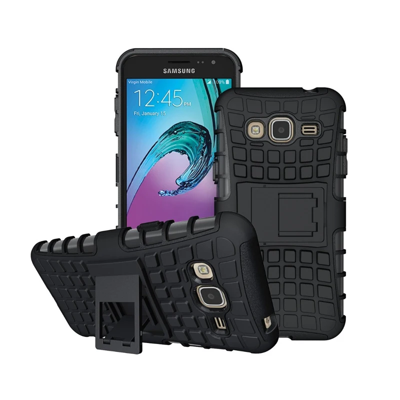 Армированный Чехол держатель для Samsung Galaxy J3 J5 J7 J1 2016 A3 A5 A7 J2 Prime Emerge 2017 корпус из