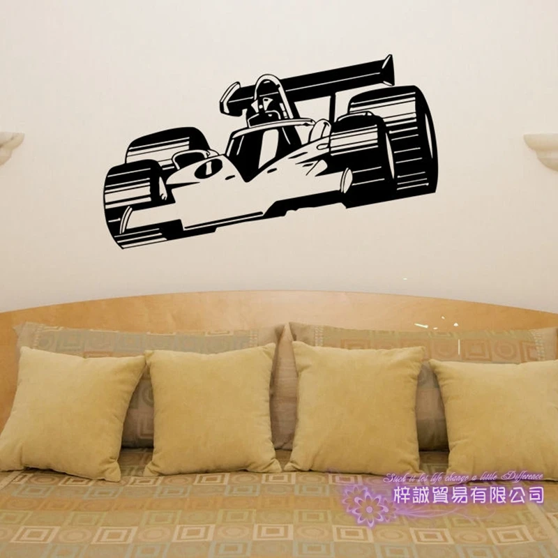 F1 наклейка на автомобиль Формула гоночных автомобилей постеры виниловые