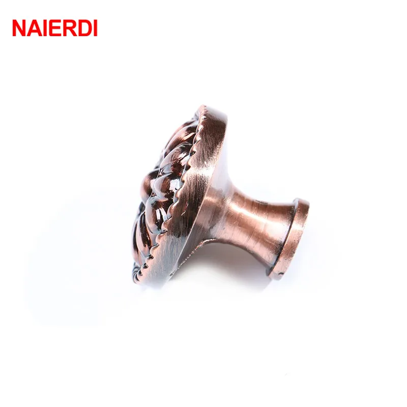 NED RB6618 Ретро стиль красная бронза кухонный шкаф дверные ручки цинковый сплав