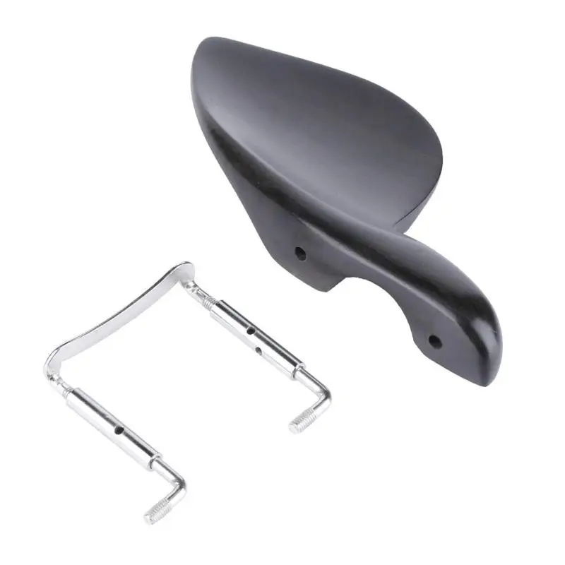 Подбородок из черного дерева 1 шт. подбородок для скрипки 3/4 4/4 черные