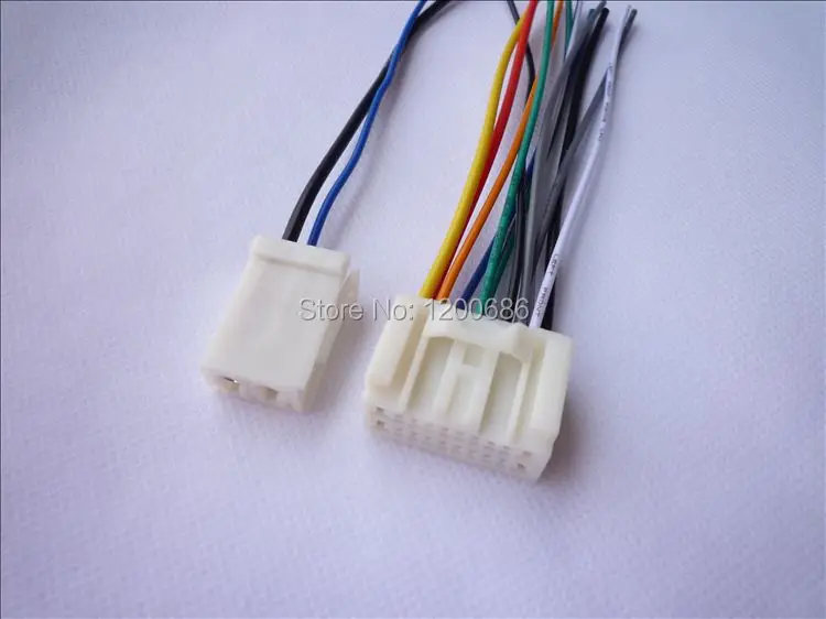 Автомобильный стерео CD сменщик радио антенна жгут проводов кабель для Toyota Crown Land