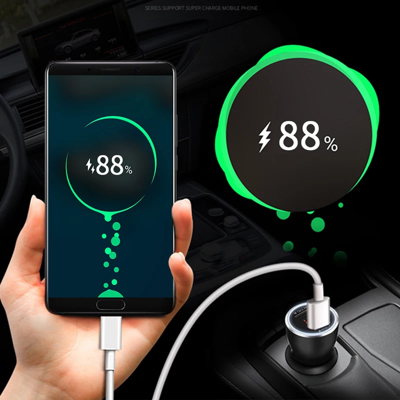 Автомобильный аккумулятор Huawei Supercharge AP38 оригинальный USB Honor V10 V20 V30 20 30 20pro Note10 Mate30pro