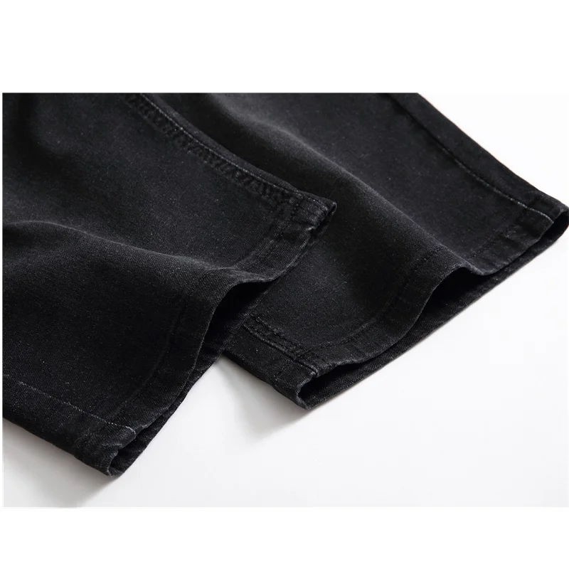 FGKKS мужские джинсовые шорты летние модные брендовые стрейчевый облегающий