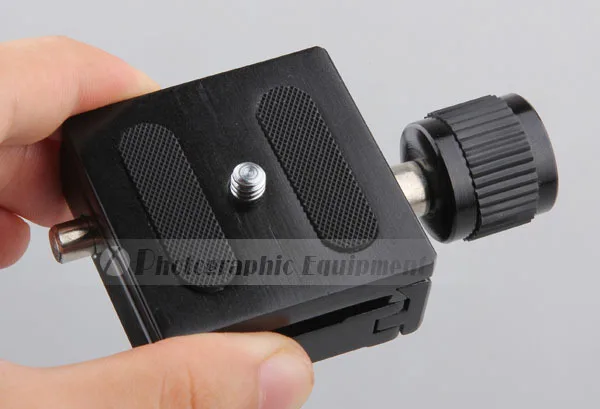 Металлическая черная головка штатива для камеры 50x50 мм пластина быстрого