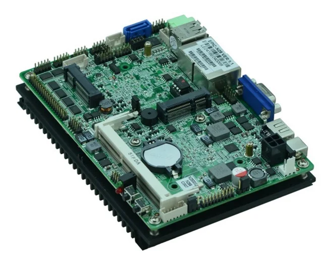 Online Fanless Intel 3,5 Zoll Industrie Motherboards Intel N2800 Mit 2 Lan, LVDS/VGA/HD Display/6 * USB/6 * COM/DC_12V Eingang