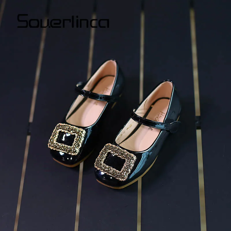 Souerlinca Shoes For Kids Autumn/Spring Fashion Girl PU Casual Pretty Girls SL18-025 |