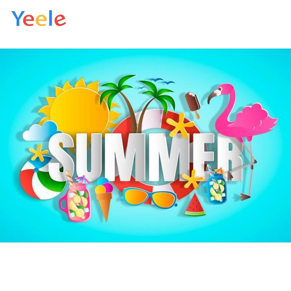 Yeele Летнее платье с героями мультфильмов вечерние фон ребенок портрет на заказ