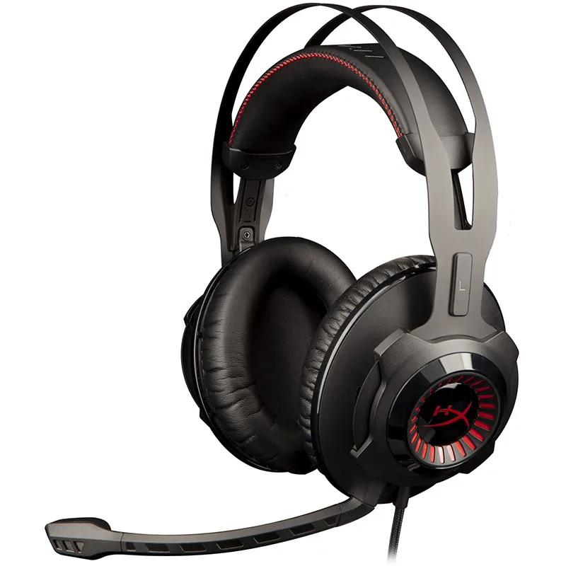 Игровая гарнитура Kingston HyperX Cloud Revolution черные наушники с микрофоном | Электроника