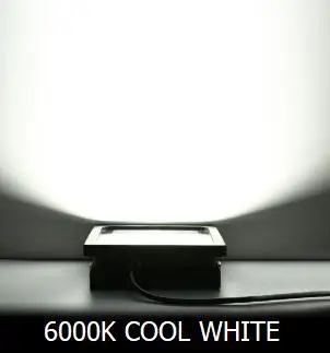6000k CoolWhite IP65 Foco открытый сад Точечный светильник стены отражатель лампы 220v 10w 50w 100w Светодиодный прожектор светильник RGB Водонепроницаемый потока светильник, 3 года гарантии - Испускаемый цвет: 6000k CoolWhite