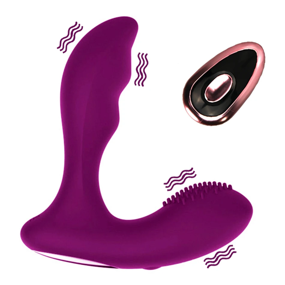Секс игрушки для мужчин на пульте дистанционного управления Массажер вибратор