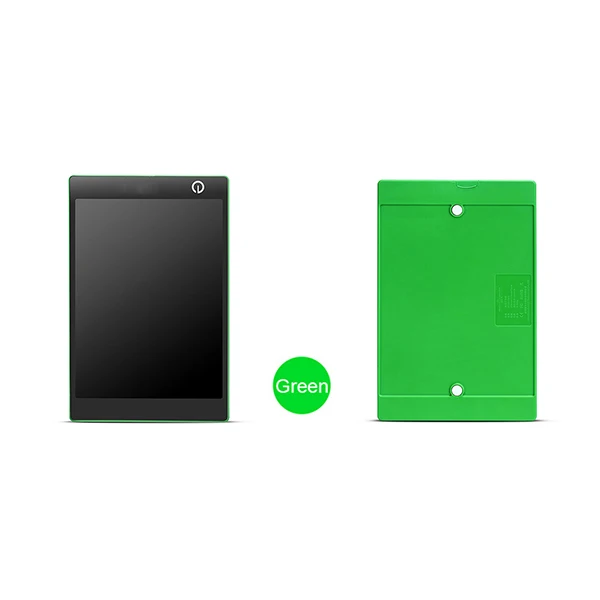 Портативная красочная lcd доска для рисования, планшет, блокнот, электронная графика, цифровой почерк со стилусом - Цвет: Зеленый