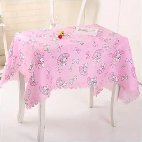114x137cm HelloKitty скатерть для стола скатерть для чая скатерть с принтом Свадебная утолщенная скатерть для пикника моющаяся скатерть - Цвет: 114x137cm