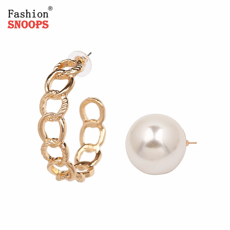 Женские серьги снупы с искусственным жемчугом для вечеринок|Серьги-гвоздики| |