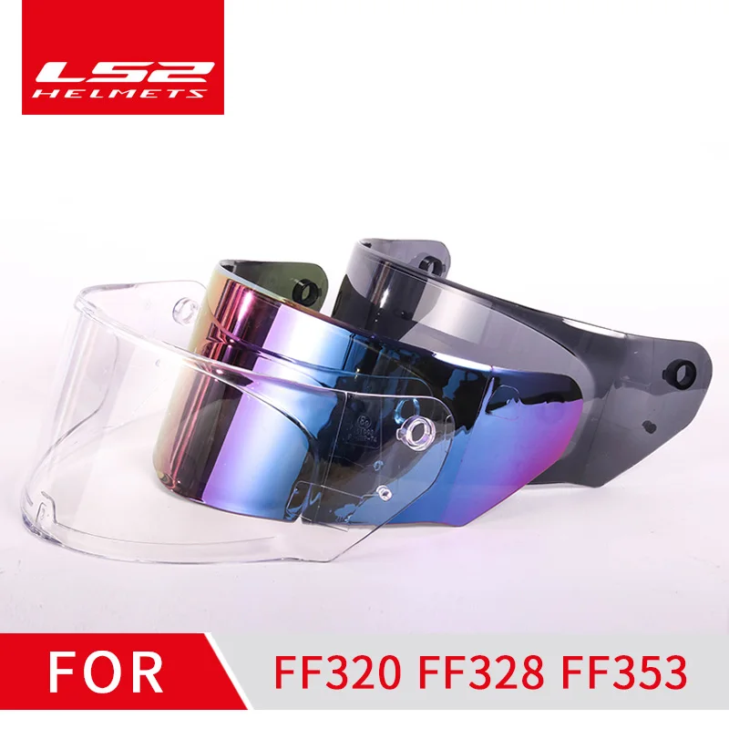LS2 ff328 козырек ls2 шлем подходит для LS2 FF320 FF328 FF353 модель шлем Серебряный Прозрачный дым солнцезащитный объектив