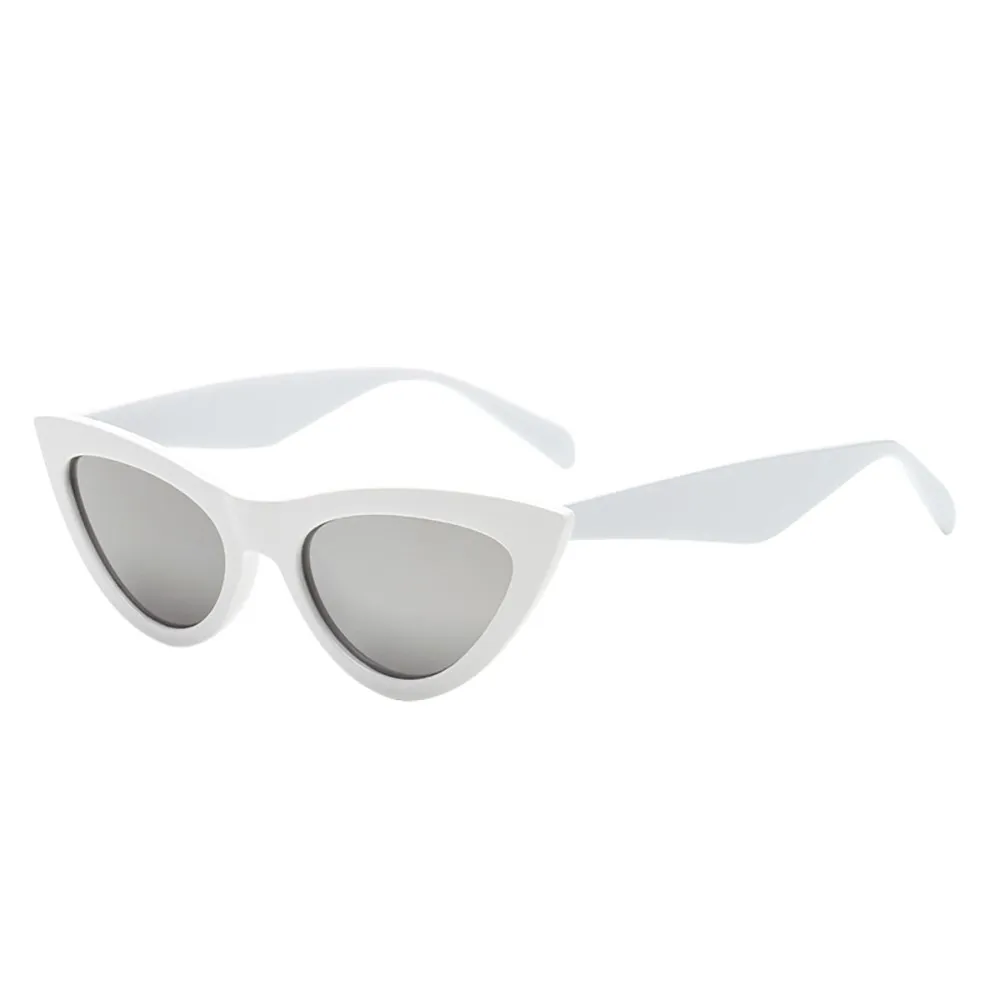 Sunglassate, женские Ретро Винтажные Солнцезащитные очки "кошачий глаз", унисекс, рэппер, гранж, оправа, UV400, защитные очки, солнцезащитные очки для женщин